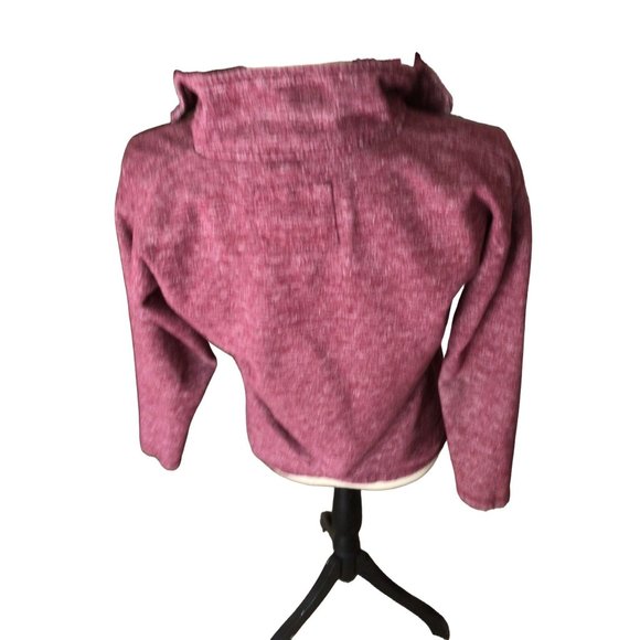 Women's Reflex 1/4 Zip Love Jacket *Small *Pink * LOVE on front and collar* EUC - Picture 5 of 5